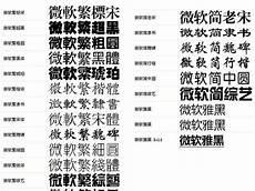 字体样式大全